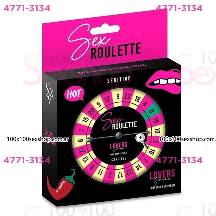 Cód: CA JUE SRP02 - Ruleta con juegos sexuales edicion Amantes - $ 12800